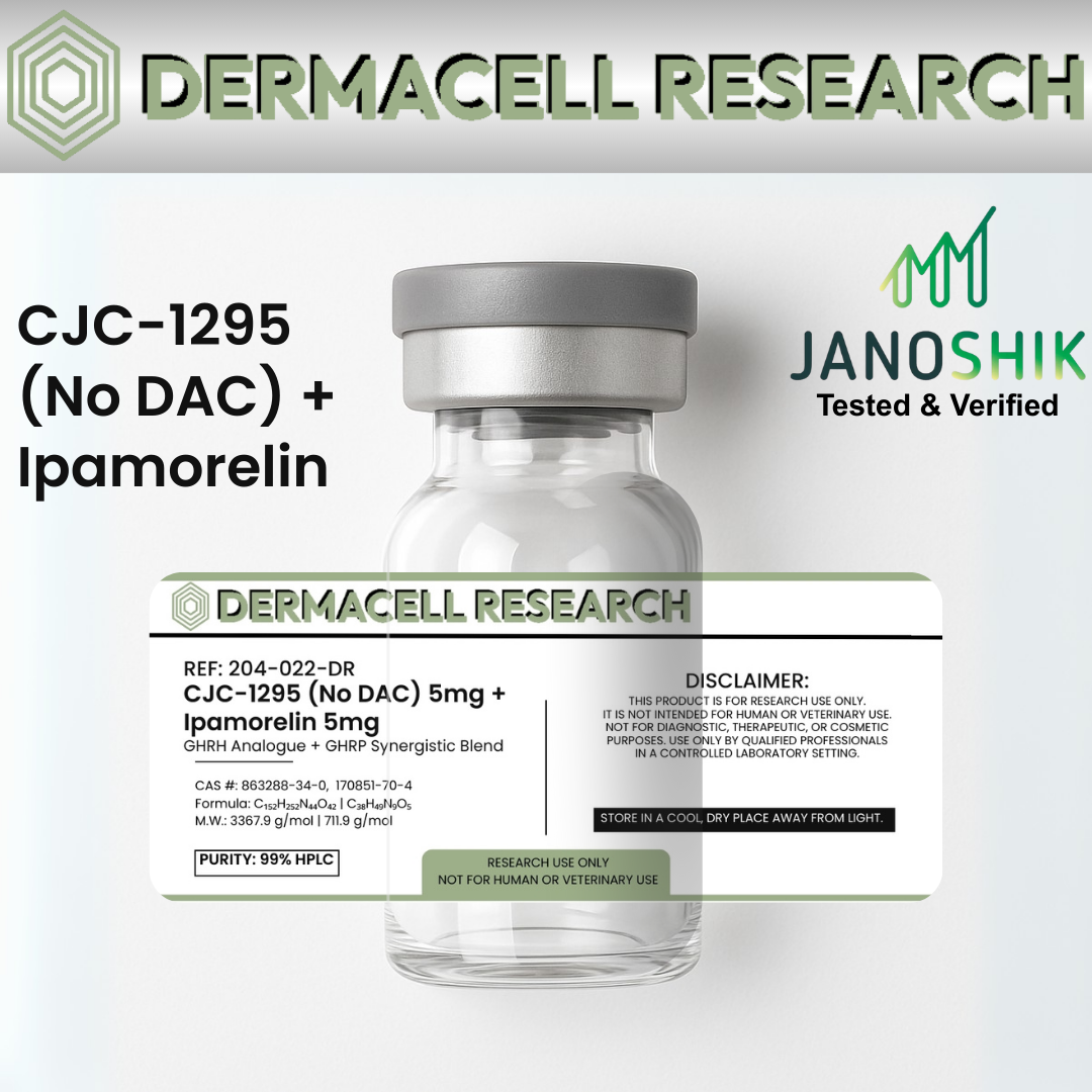 CJC-1295 (No DAC) 5mg + Ipamorelin 5mg